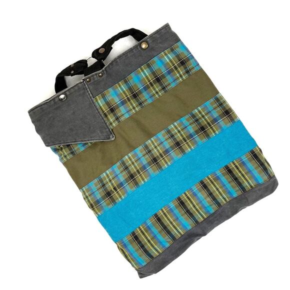 Carson Rogers Canvas Tote Bag Backpack - Picture 1 of 12